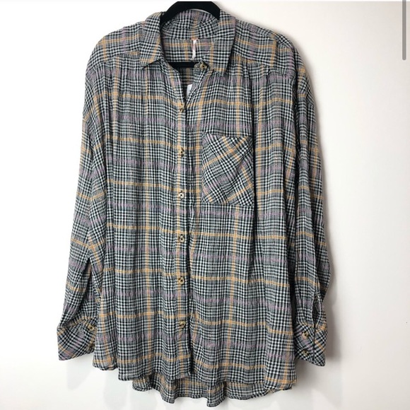 Free People Tops - Free People, Break My Stride Blouse, Size M